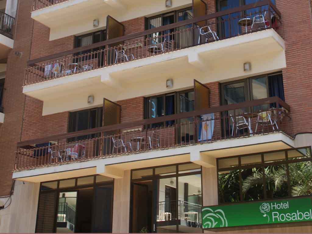Rosabel Hotell Benidorm Eksteriør bilde